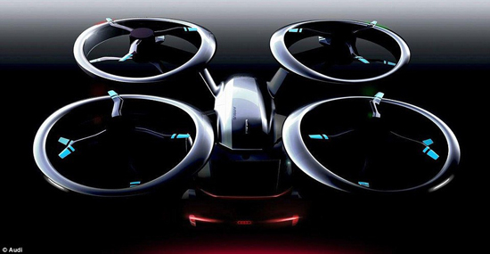 奧迪攜手空客推無人機汽車概念交通工具:可在任何地方起降 奧迪攜手空客推無人機汽車概念交通工具:可在任何地方起降