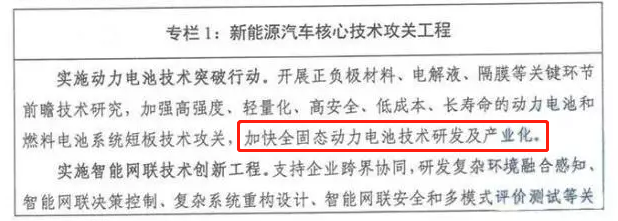 固態(tài)電池或?qū)⒈涣袨樾履茉雌嚭诵募夹g(shù)攻關(guān)工程 固態(tài)電池或?qū)⒈涣袨樾履茉雌嚭诵募夹g(shù)攻關(guān)工程