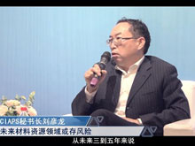 洞見·特別對話 | CIAPS秘書長劉彥龍：未來材料資源領(lǐng)域或存風(fēng)險