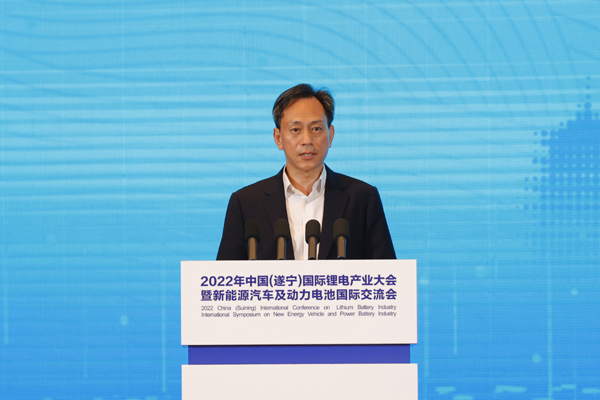 中共遂寧市委書記李江致辭 中共遂寧市委書記李江致辭