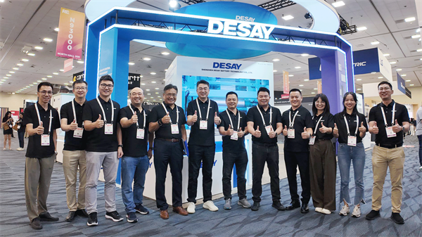 世界矚目!德賽電池“儲能天團”隆重亮相北美RE+展會 世界矚目!德賽電池“儲能天團”隆重亮相北美RE+展會