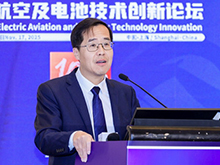 余華強發表主題演講：飛行器電池進展與標準